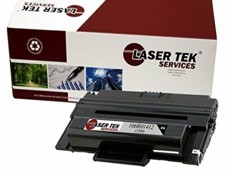 1 Pack Black Compatible Xerox 106R01412 High Yield Replacement Toner Cartridge for the Xerox Phaser 3300, Xerox Phaser 3300MFP Fashion