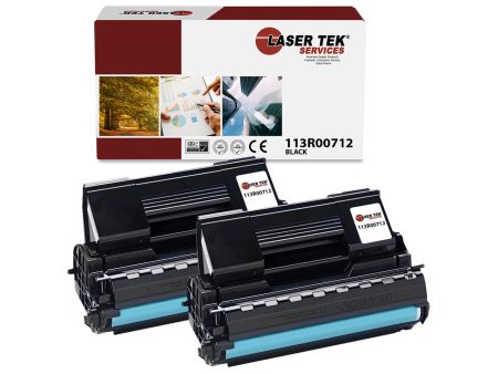 2 Pack Black Compatible Xerox 113R00712 High Yield Replacement Toner Cartridges for the Xerox Phaser 4510, 4510B, 4510DT, 4510DX, 4510N, 4510YB, 4510YDT Online Sale