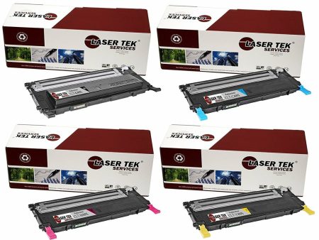 4 Pack Compatible Samsung CLT-409S Replacement Toner Cartridges for the Samsung CLP-310, CLP-315, CLX-3170, CLX-3175 (1 Black, 1 Cyan, 1 Magenta, 1 Yellow) Online now