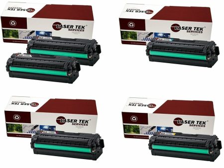 5 Pack Compatible Samsung CLT-506L Replacement Toner Cartridges for the Samsung CLP-680ND, CLX-6260FD, CLX-6260FW (2 Black, 1 Cyan, 1 Magenta, 1 Yellow) Hot on Sale