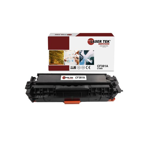 HP 312A CF381A Cyan Compatible Toner Cartridge | Laser Tek Services Online Sale